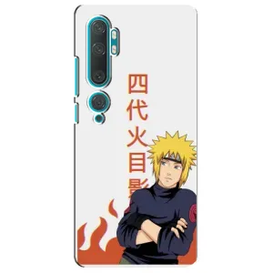 Чехол с персонажами АНИМЕ на Xiaomi Mi Note 10 (Минато Намикадзэ)