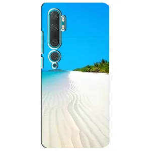 Летний Чехол на Xiaomi Mi Note 10 (Море песок)
