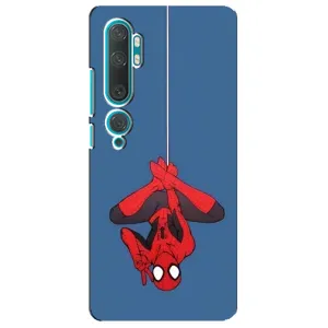 Чохол Супергерой Людина Павук на Xiaomi Mi Note 10 (На павутині)
