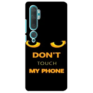 Чохол з Прикольним Принтом на Xiaomi Mi Note 10 (Не чіпай мій телефон)