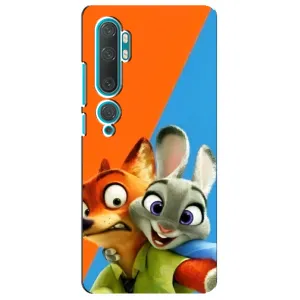 Чохли ЗООТРОПОЛІС для Xiaomi Mi Note 10 (Нік і Хопс)