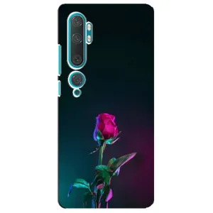 Чохли з принтом Троянд для Xiaomi Mi Note 10 (Нічна троянда)