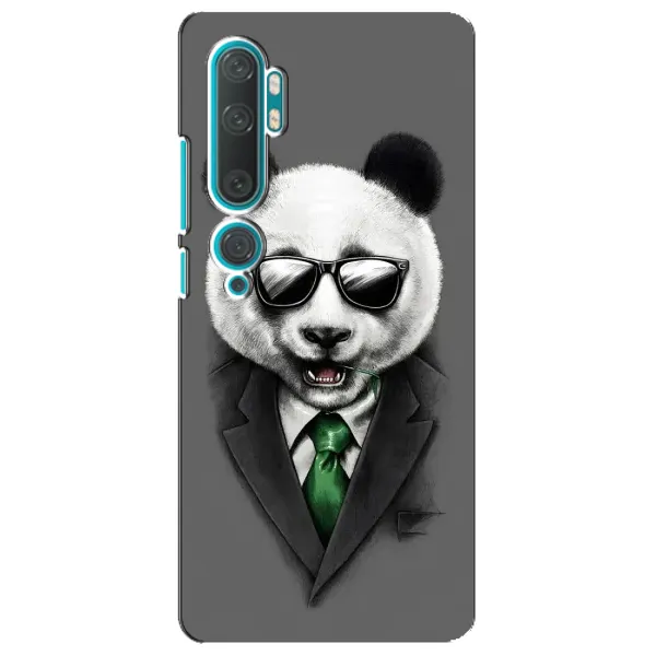 Чехол с рисунком «Панда в очках» для Xiaomi Mi Note 10 Чехол с рисунком «Панда в очках» для Xiaomi Mi Note 10