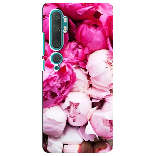 Чехол с рисунком «Пионы» для Xiaomi Mi Note 10 Чехол с рисунком «Пионы» для Xiaomi Mi Note 10
