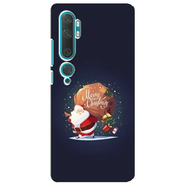 Чехол с рисунком «Подарки от Санты» для Xiaomi Mi Note 10 Чехол с рисунком «Подарки от Санты» для Xiaomi Mi Note 10