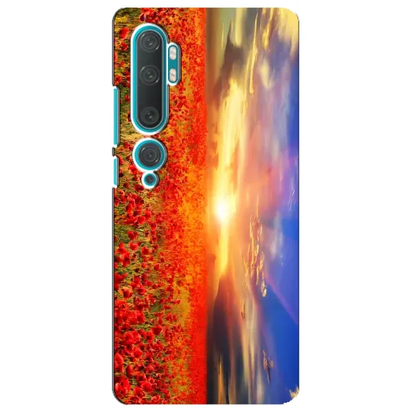Чехол с рисунком «Поле тюльпанов» для Xiaomi Mi Note 10 Чехол с рисунком «Поле тюльпанов» для Xiaomi Mi Note 10
