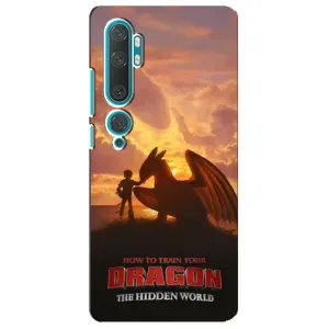 Чехол дракон Беззубик для Xiaomi Mi Note 10 (Постер Беззубика)