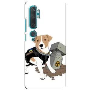 Чехол с принтом Собаки Патрон для Xiaomi Mi Note 10 (Пёс Патрон с ракетой)