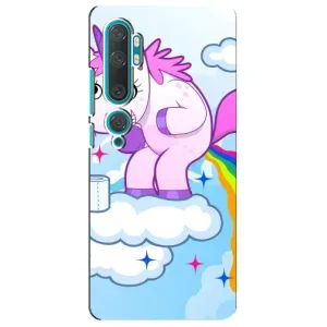 Чохол Unicorn на Xiaomi Mi Note 10 (Веселка Єдиноріга)