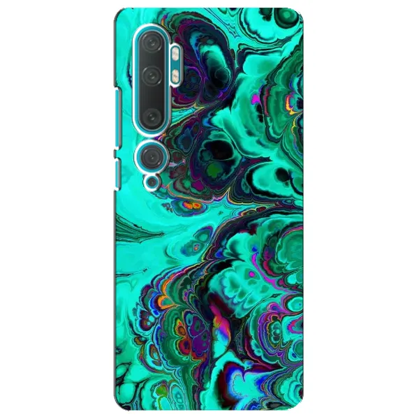 Чехол с рисунком «Салатный мрамор» для Xiaomi Mi Note 10 Чехол с рисунком «Салатный мрамор» для Xiaomi Mi Note 10