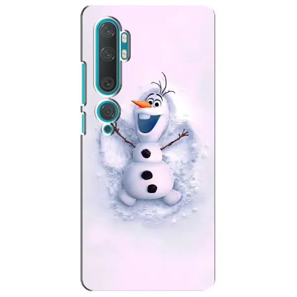 Чехол с рисунком «Снеговик Олов» для Xiaomi Mi Note 10 Чехол с рисунком «Снеговик Олов» для Xiaomi Mi Note 10