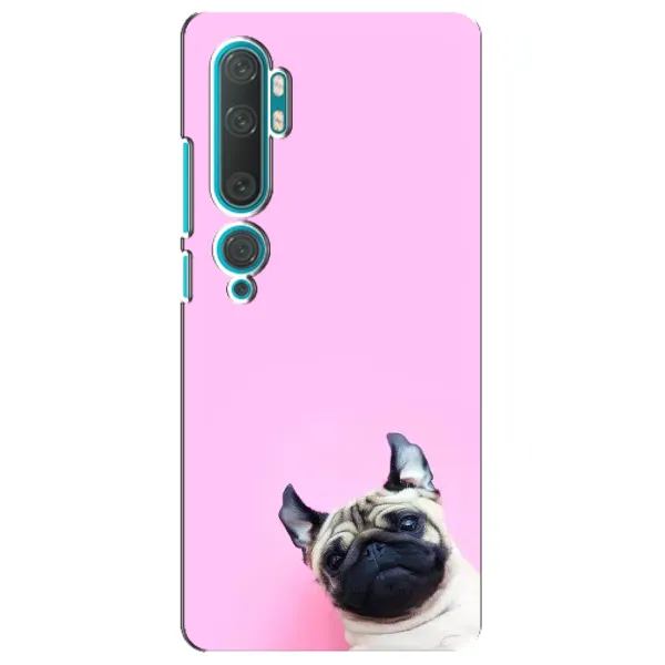 Чехол с рисунком «Собака на розовом» для Xiaomi Mi Note 10 Чехол с рисунком «Собака на розовом» для Xiaomi Mi Note 10