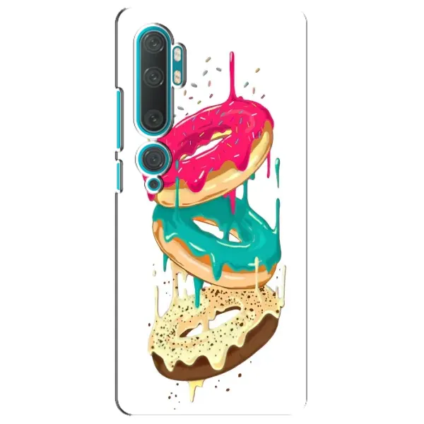 Чехол с рисунком «Сочные пончики» для Xiaomi Mi Note 10 Чехол с рисунком «Сочные пончики» для Xiaomi Mi Note 10