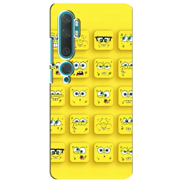 Чехол с рисунком «Спанч-БОБ» для Xiaomi Mi Note 10 Чехол с рисунком «Спанч-БОБ» для Xiaomi Mi Note 10