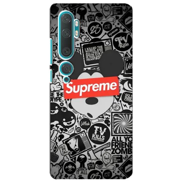 Чехол с рисунком «Supreme Маус» для Xiaomi Mi Note 10 Чехол с рисунком «Supreme Маус» для Xiaomi Mi Note 10