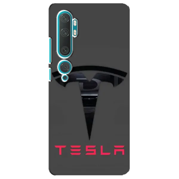 Чехол с рисунком «Logo TESLA» для Xiaomi Mi Note 10 Чехол с рисунком «Logo TESLA» для Xiaomi Mi Note 10