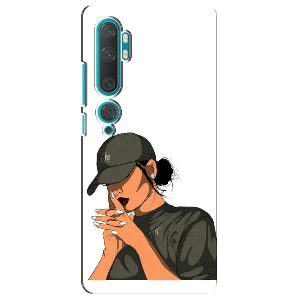 Чехол с рисунком «В зеленом» для Xiaomi Mi Note 10 Чехол с рисунком «В зеленом» для Xiaomi Mi Note 10