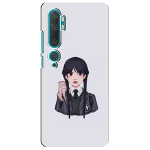 Чехлы с принтом Уэнсдей на Xiaomi Mi Note 10 (Вещь Венсдей)