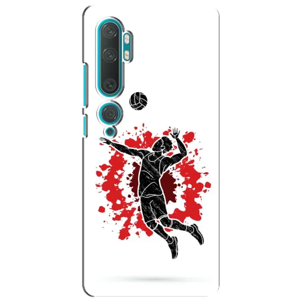 Чехол с рисунком «Волейболист» для Xiaomi Mi Note 10 Чехол с рисунком «Волейболист» для Xiaomi Mi Note 10