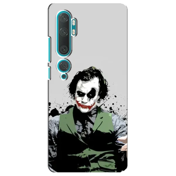 Чехол с рисунком «Взгляд Джокера» для Xiaomi Mi Note 10 Чехол с рисунком «Взгляд Джокера» для Xiaomi Mi Note 10