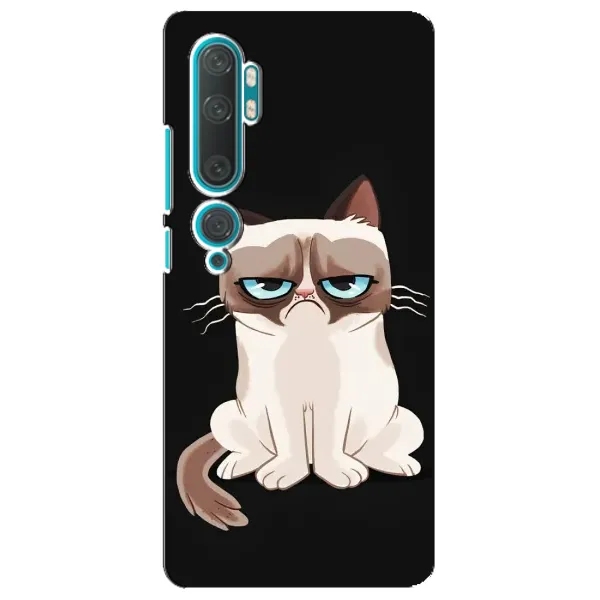 Чехол с рисунком «Взгляд кота» для Xiaomi Mi Note 10 Чехол с рисунком «Взгляд кота» для Xiaomi Mi Note 10