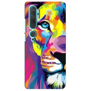 Чехол с картинкой на Xiaomi Mi Note 10 (Яркий Лев)