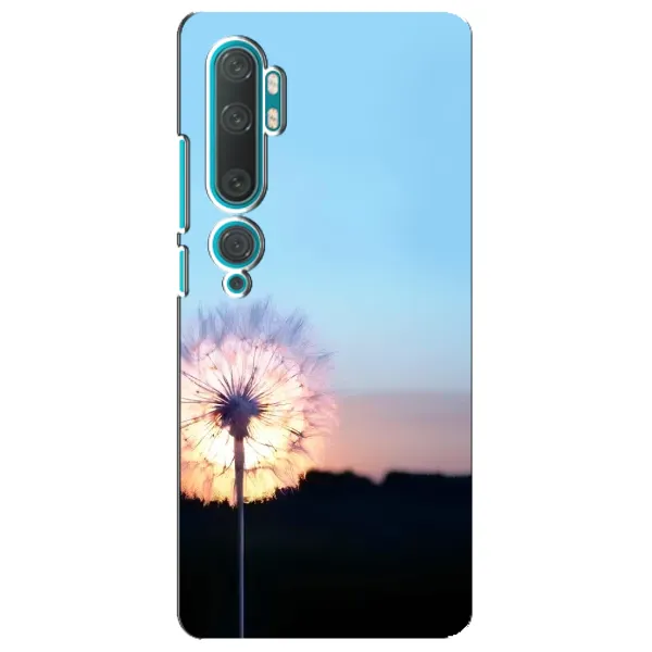 Чехол с рисунком «Закат с одуванчиком» для Xiaomi Mi Note 10 Чехол с рисунком «Закат с одуванчиком» для Xiaomi Mi Note 10