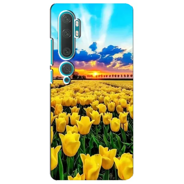 Чехол с рисунком «Желтые тюльпаны» для Xiaomi Mi Note 10 Чехол с рисунком «Желтые тюльпаны» для Xiaomi Mi Note 10