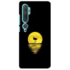 Летний Чехол на Xiaomi Mi Note 10 (Желтый Закат)