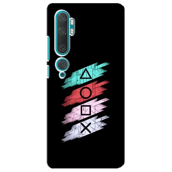 Чехол с рисунком «Значки Sony» для Xiaomi Mi Note 10 Чехол с рисунком «Значки Sony» для Xiaomi Mi Note 10