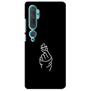 Чехлы (Знак сердечка) на Xiaomi Mi Note 10 (Знак Сердечка)