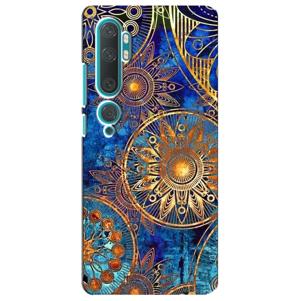 Чехол с рисунком «Золотые узоры» для Xiaomi Mi Note 10 Чехол с рисунком «Золотые узоры» для Xiaomi Mi Note 10