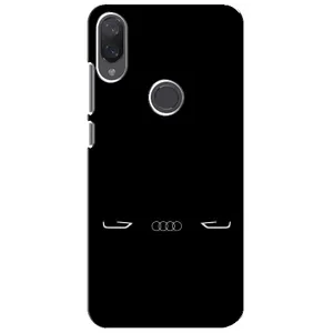 Силіконовий бампер з картинкою машини на Xiaomi Mi Play (Сілует Audi)