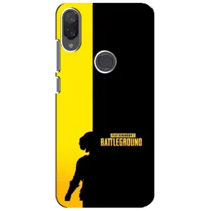 Чохол (TPU) з картинкою "Лого Пабг" на Редмі Мі Плей (Battlegrounds)