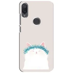 Чехол на тематику: Коты для Xiaomi Mi Play (Белый котик)