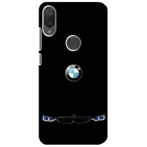 Силіконовий бампер з картинкою машини на Xiaomi Mi Play (Чорний BMW)