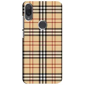 Чехол с Брендами одежды на Редмі Ми Плей (Burberry стиль)