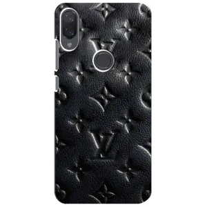 Текстурний Чохол Louis Vuitton для Редмі Мі Плей (Чорний ЛВ)