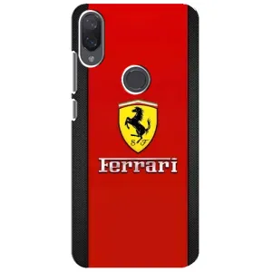 Силіконовий бампер з картинкою машини на Xiaomi Mi Play (Ferrari Logo)
