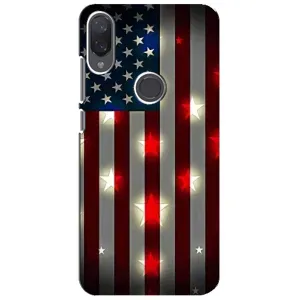 Чехол Флаг USA для Xiaomi Mi Play (Флаг США 2)