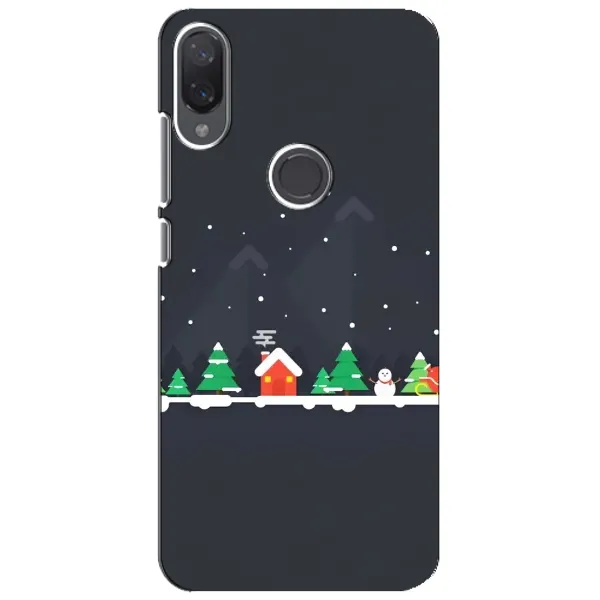 Чехол с рисунком «Город зимний» для Xiaomi Mi Play Чехол с рисунком «Город зимний» для Xiaomi Mi Play