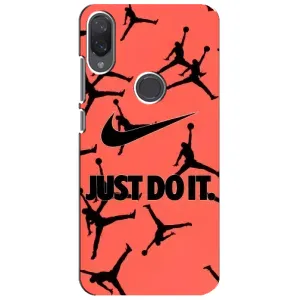Силіконовый Чохол Nike Air Jordan на Редмі Мі Плей (Just Do It)