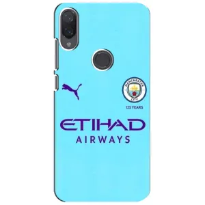 Силиконовые Чехлы принт Футбол на Xiaomi Mi Play (Man City)