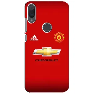 Силиконовые Чехлы принт Футбол на Xiaomi Mi Play (Man United)