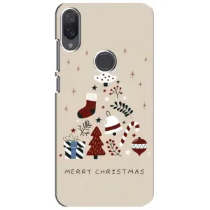 Чехол Санта Клаус для Xiaomi Mi Play (Merry Christmas)