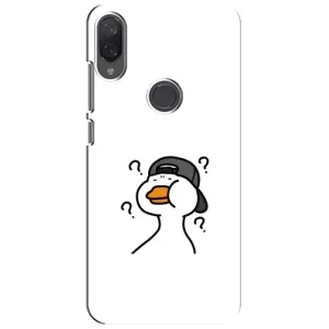 Бампер с принтом Мемы для Xiaomi Mi Play (Непонимание)