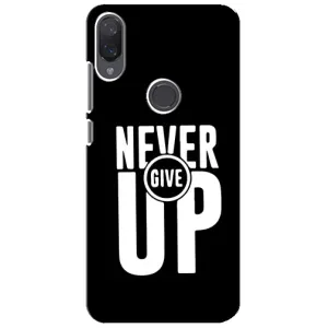 Силіконовый Чохол на Xiaomi Mi Play з картинкою НАЙК (Never Give UP)