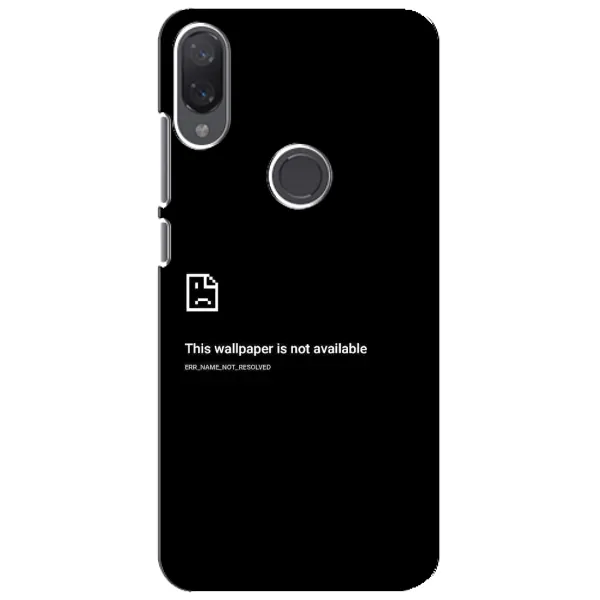 Чехол с рисунком «Ошибка» для Xiaomi Mi Play Чехол с рисунком «Ошибка» для Xiaomi Mi Play