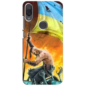 Чехол с картинкой (Патриотический КОЗАК) на Xiaomi Mi Play (Сильный Козак)