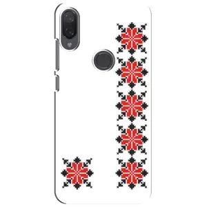 Силиконовый Чехол на Xiaomi Mi Play с картинкой Вышиванки (Силуэт вышиванки)